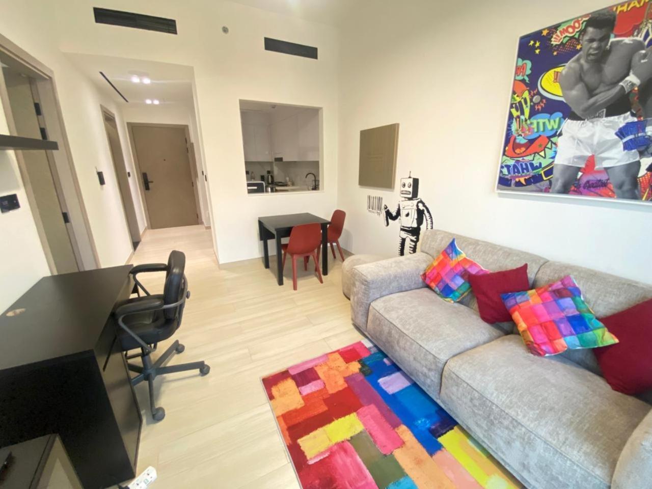 1 Bed Retreat- Rbe Vacation Homes-Binghatti Luna Dubai Exteriör bild